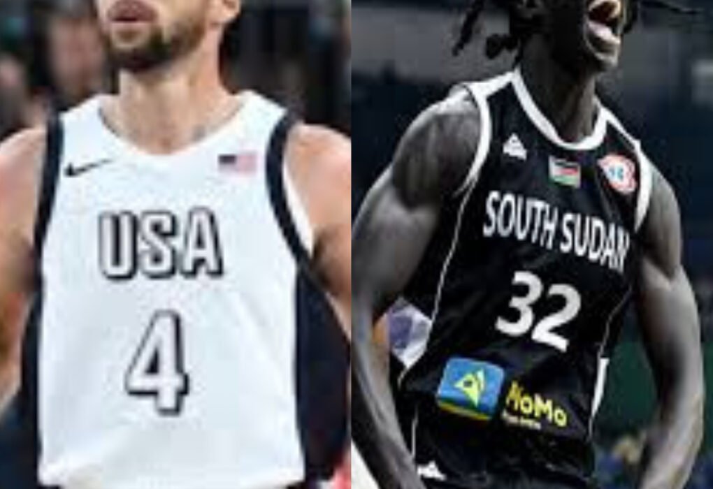 USA vs South Sudan , USA Basketball , Olympics 2024 , Paris Olympic