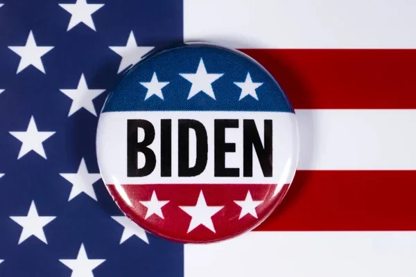 Joe Biden, America flag